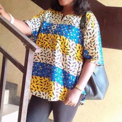 Easy afro summer top