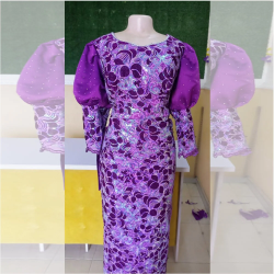 Elegant luxury lace dress