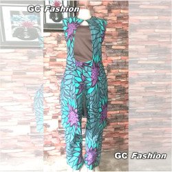 Summer Long Sleeveless Suit